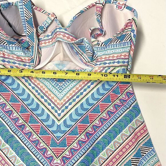 Santa Cruz Convertible Underwire Tankini Swim Top NWOT - Picture 7 of 10
